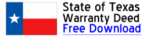 Free Texas Special Warranty Deed